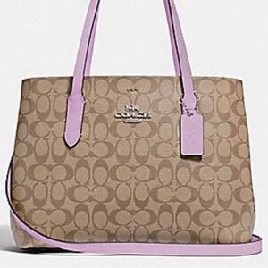AVENUE CARRYALL IN SIGNATURE CANVAS (COACH F48735)